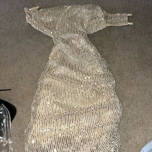 Elegant Sequin Evening Gown